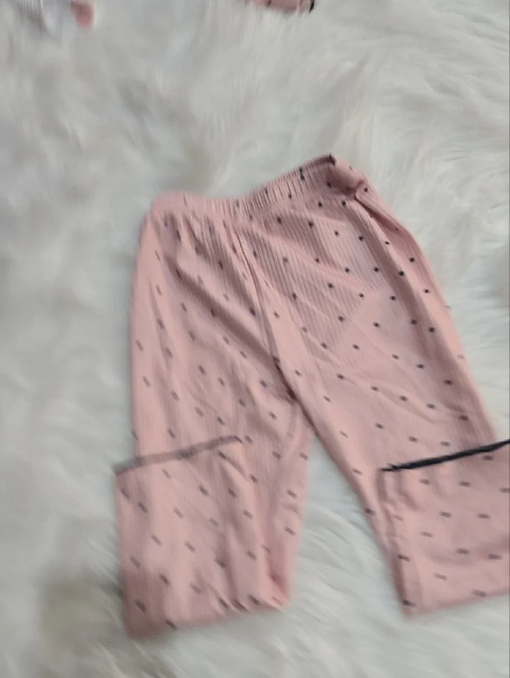 2 Piece Polka Dot Heart Pajama Sets Bundle